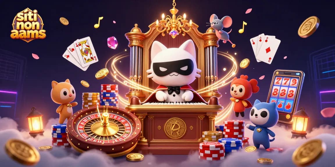 Scommetti sui migliori siti non AAMS, esplorando una vivace scena di un casinò con animazione fantasma e jackpot scintillanti.