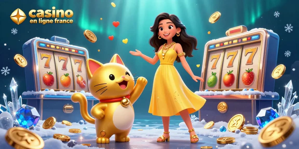 Jouez à des jeux passionnants au casino en ligne France, avec des interactions joyeuses et des éléments de machines à sous dynamiques.