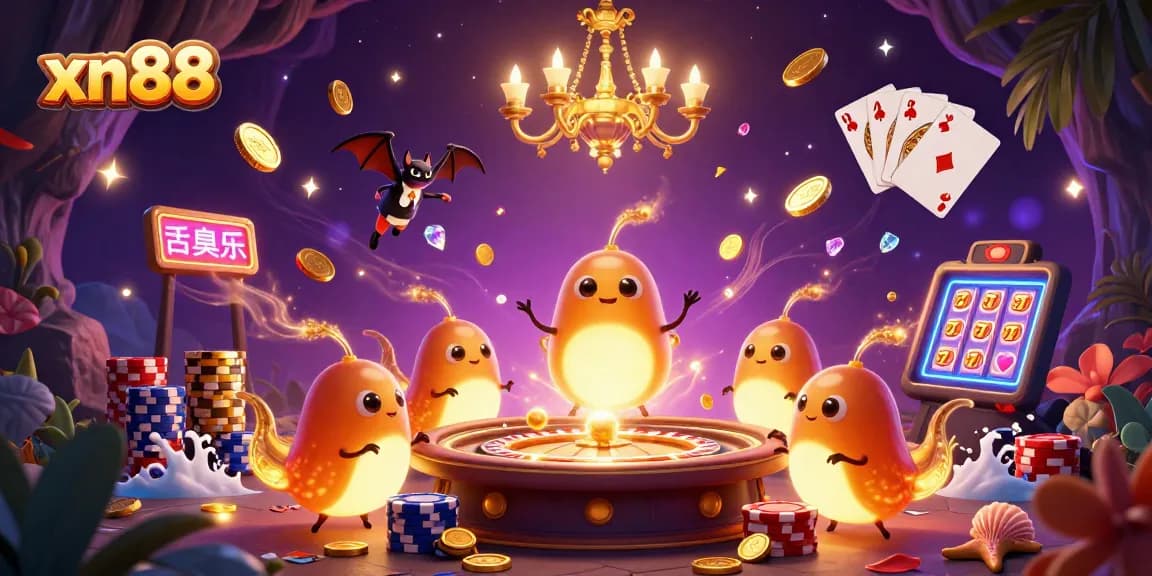 Experience thrilling moments at xn88 casino with 3D glowworms illuminating gameplay and sparkling winnings.