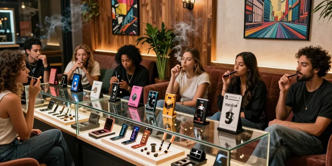 Experience the ultimate rokok88 enjoyment in a vibrant smoking lounge with friends.