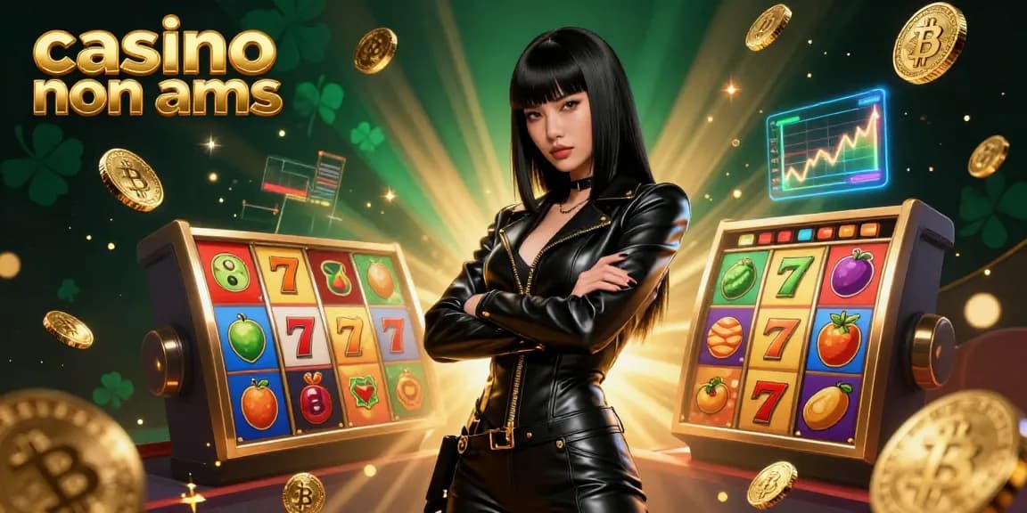 Scopri l'emozione dei casino non AAMS con avvincenti rulli di slot e scintillanti monete Bitcoin.