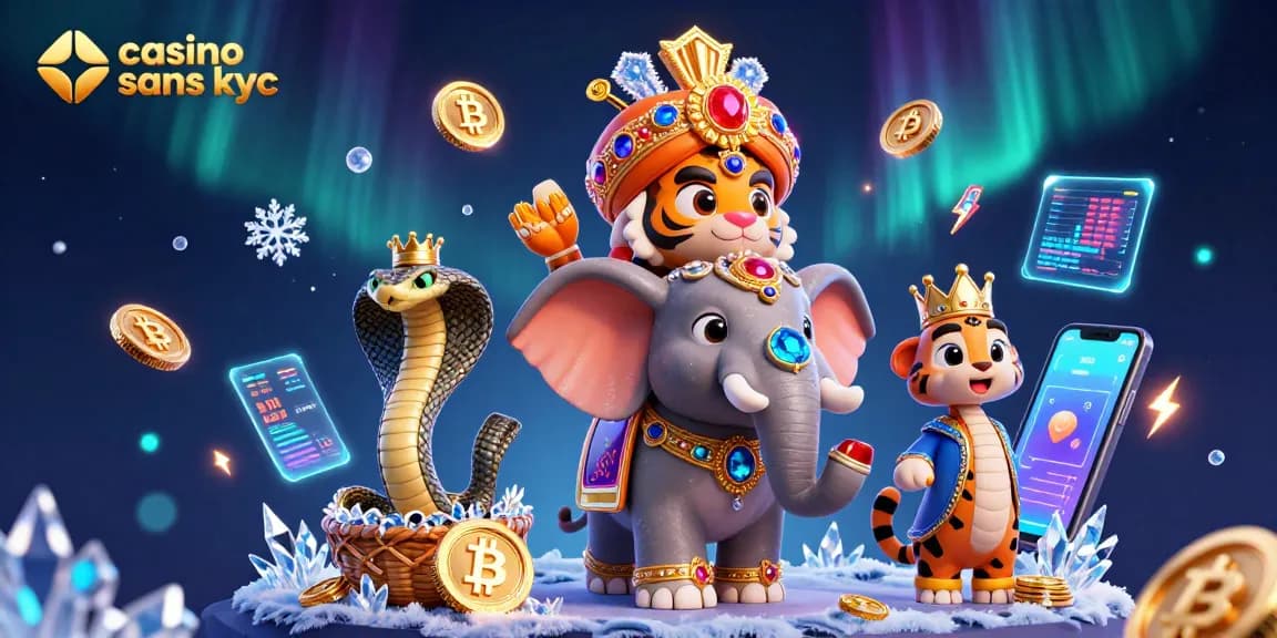Jouez au casino sans KYC pour une expérience de jeu fluide avec des gains rapides.
