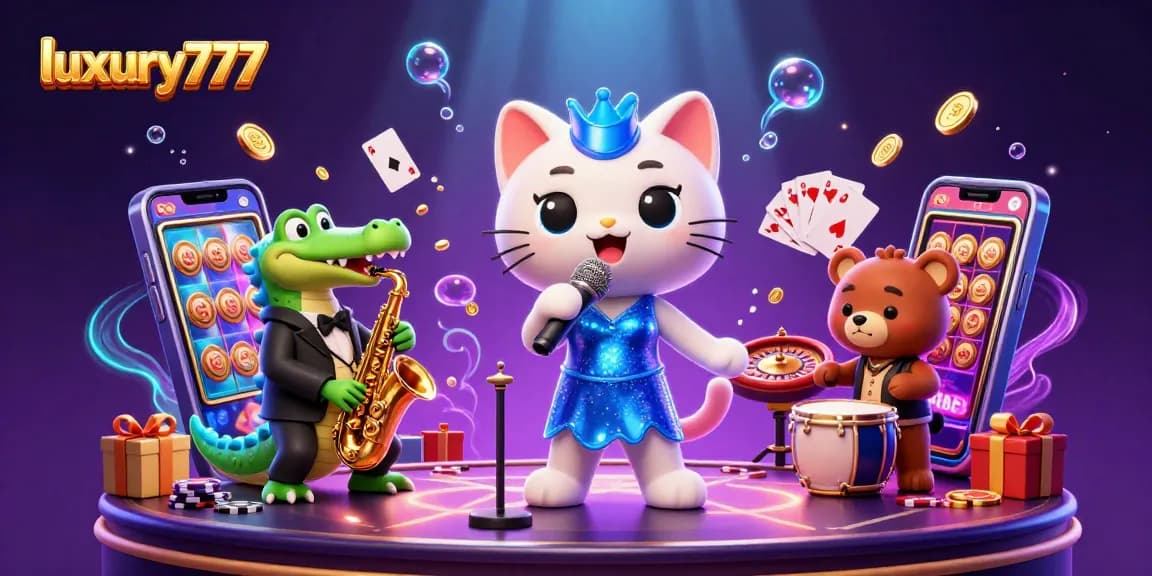 Engage with luxury777 and enjoy thrilling online slots with a vibrant casino scene.
