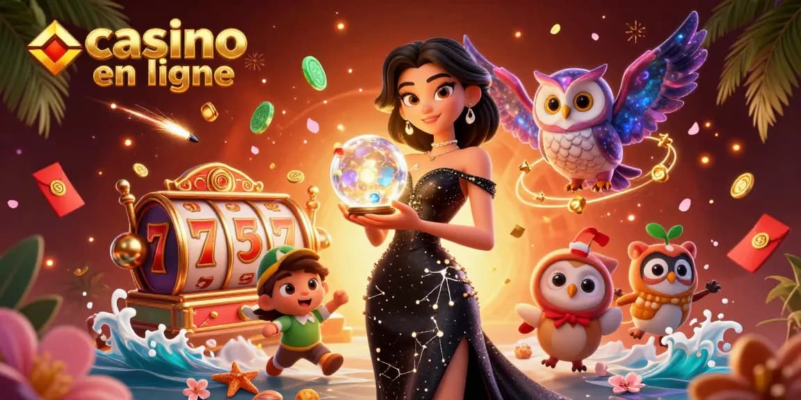 Découvrez l'excitation du casino en ligne avec des graphismes vibrants et des personnages enchanteurs.