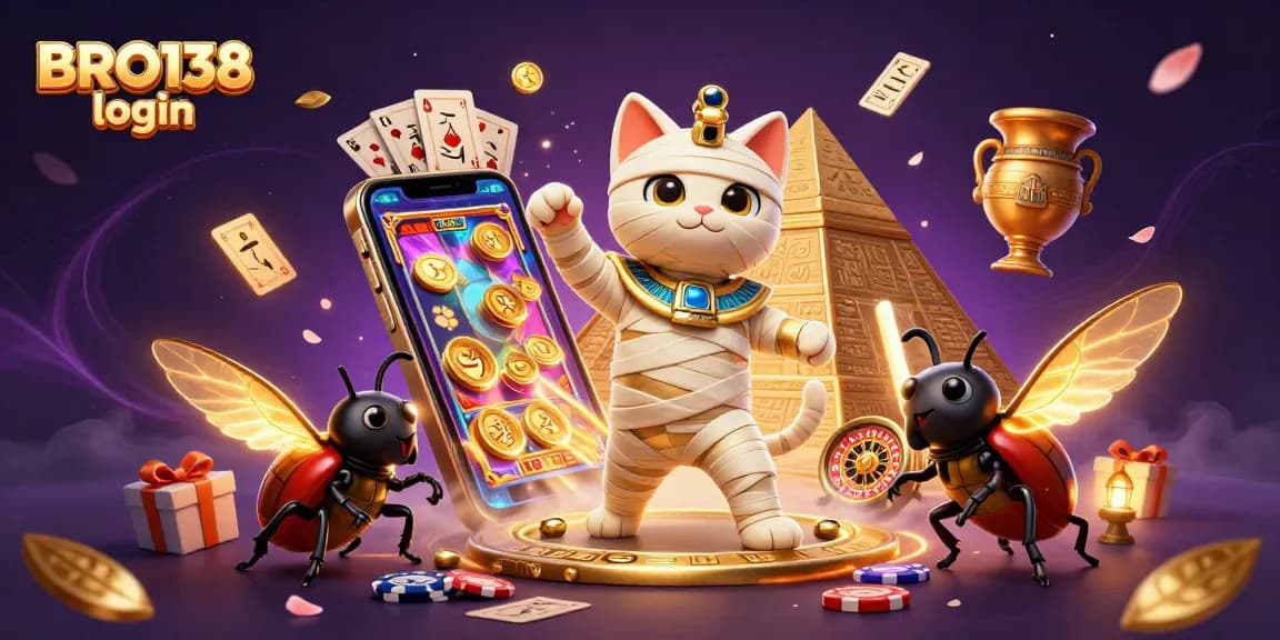 Win big at BRO138 login with exciting slots and golden rewards in this vibrant casino scene.