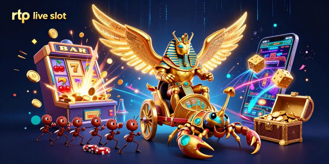 Engage with rtp live slot excitement through a vibrant casino atmosphere filled with dynamic gaming elements.