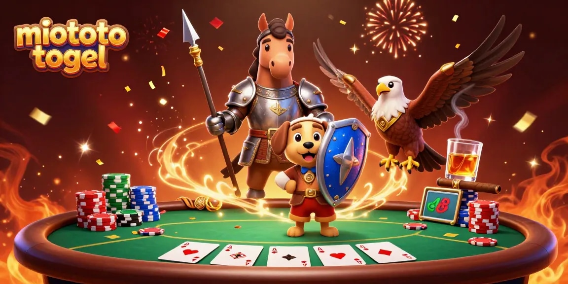 Engage in thrilling action with miototo togel and experience a dynamic casino scene.