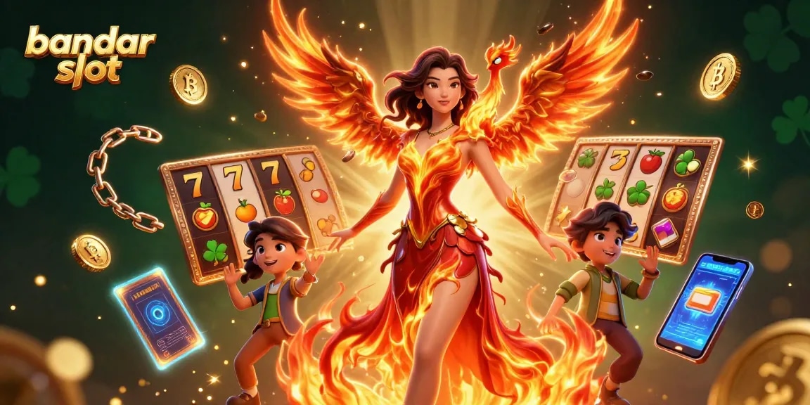 Engage in thrilling play at bandar slot with captivating slot game visuals and vibrant energy.