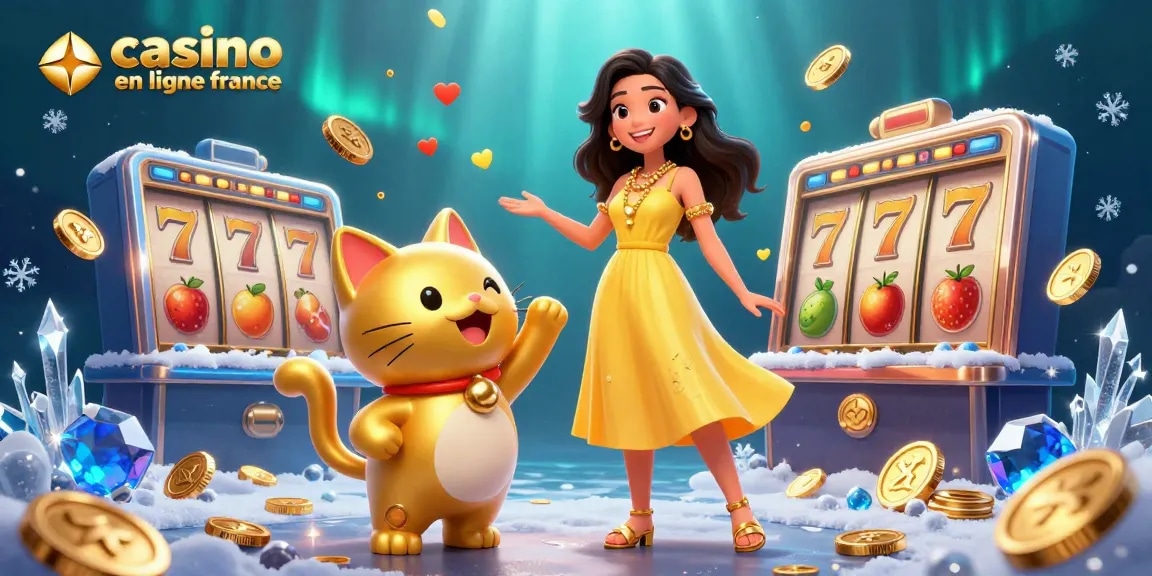 Jouez à des jeux passionnants au casino en ligne France, avec des interactions joyeuses et des éléments de machines à sous dynamiques.