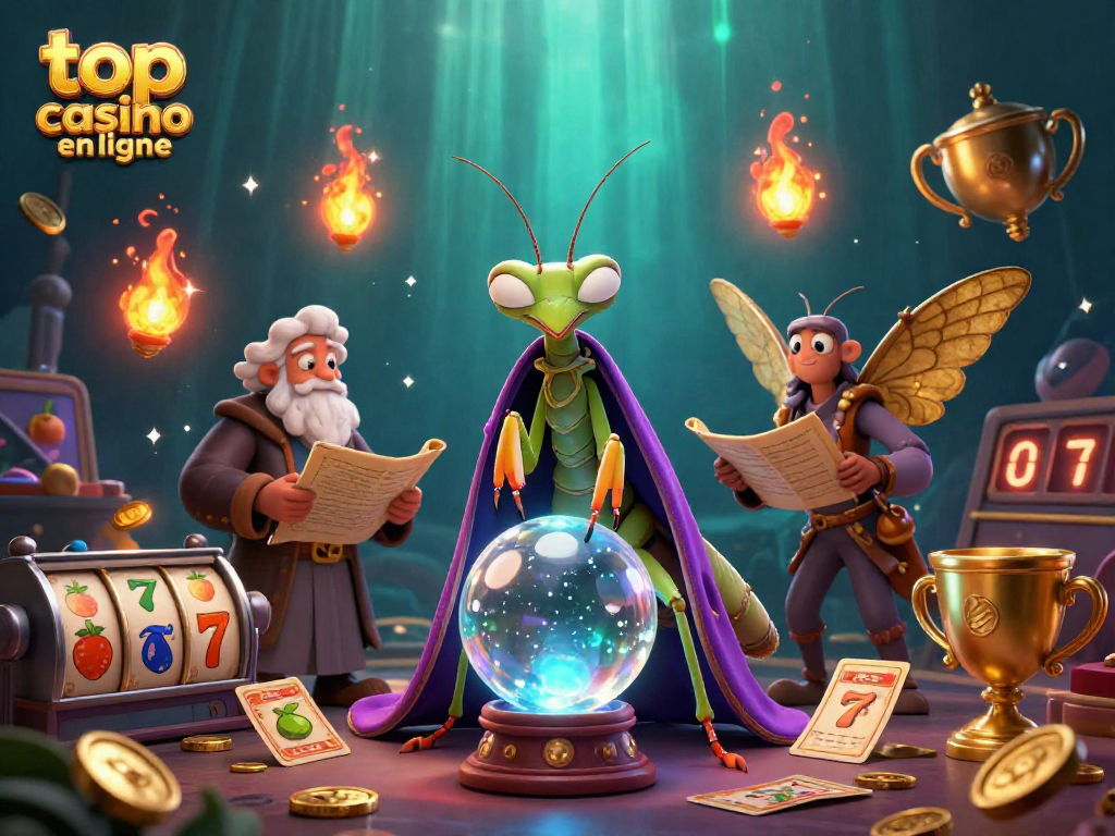 Apprenez les secrets des gains au meilleur casino en ligne avec notre illustration ludique.