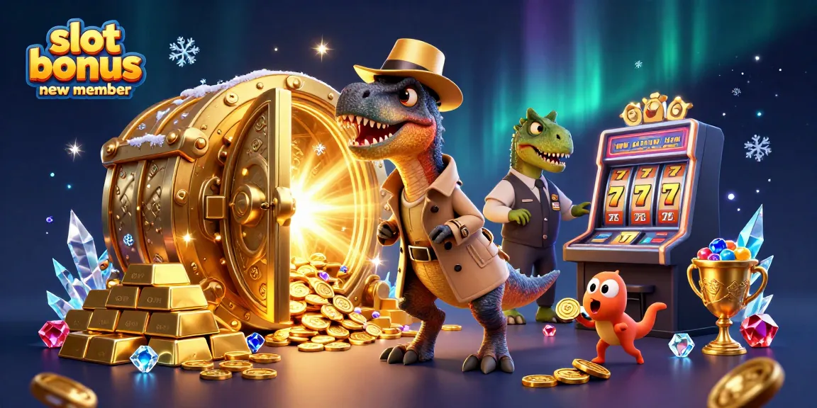 Spin and win with the slot bonus new member while enjoying vibrant casino elements.