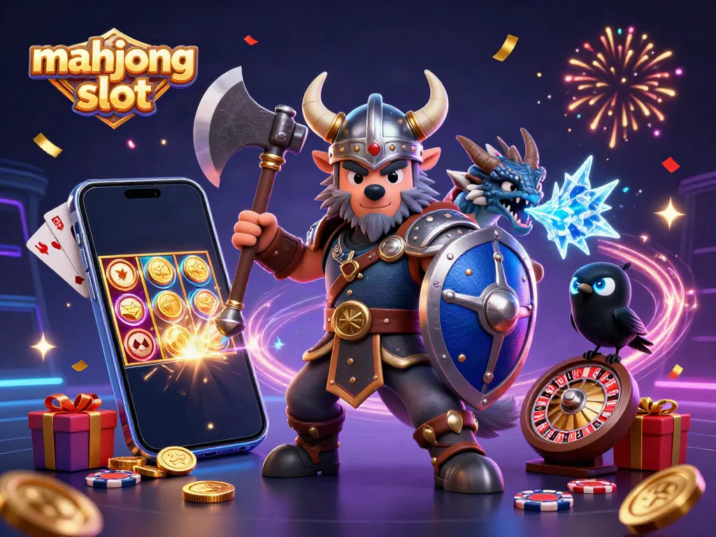 Experience captivating gameplay in this vibrant illustration showcasing mahjong slot excitement.