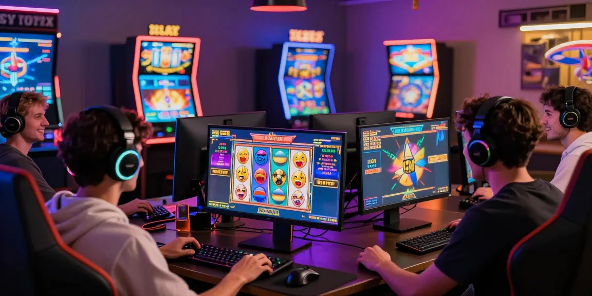 Exciting online gaming moment with kecak4d slot machine experience showcasing vibrant graphics and engaged players.
