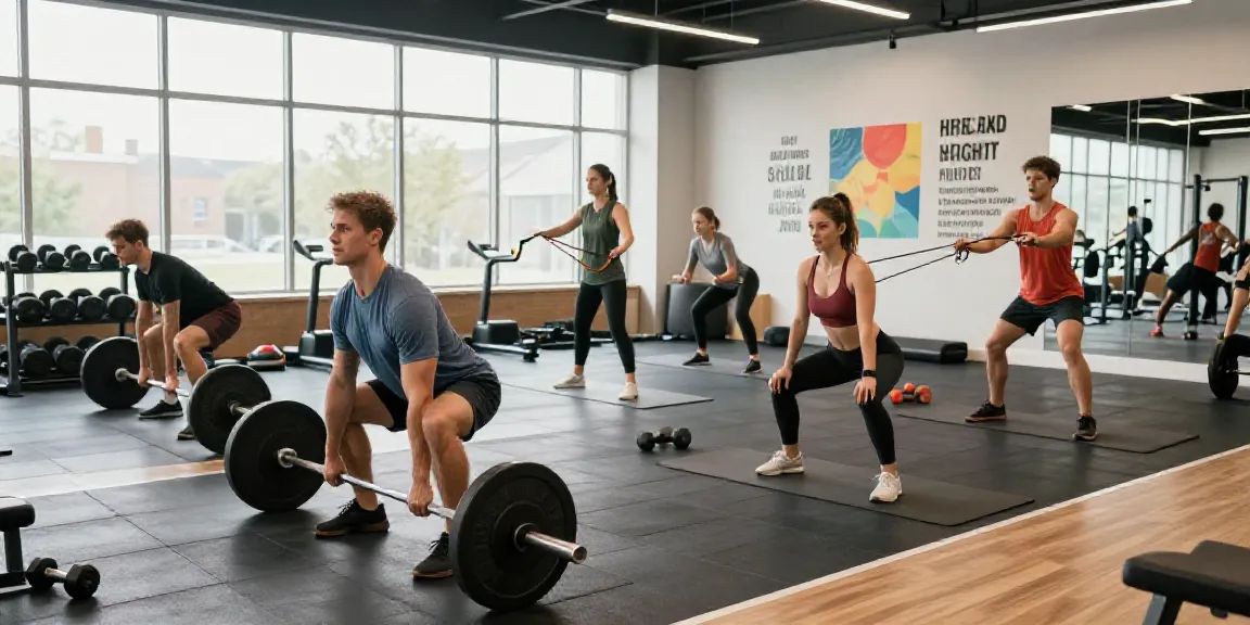 Group workout scene highlighting mk 677 swiss chems athletes engaging in fitness activities.