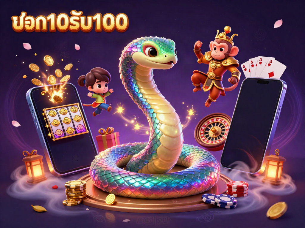 ฝาก10รับ100 สนุกกับโปรโมชั่นคาสิโนออนไลน์ผ่านภาพ 3D แสดงความตื่นเต้นในการเล่นสล็อต