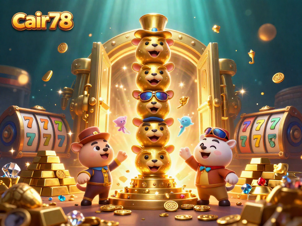 Menangkan jackpot di cair78 dengan simbol slot dan harta karun yang mengagumkan.