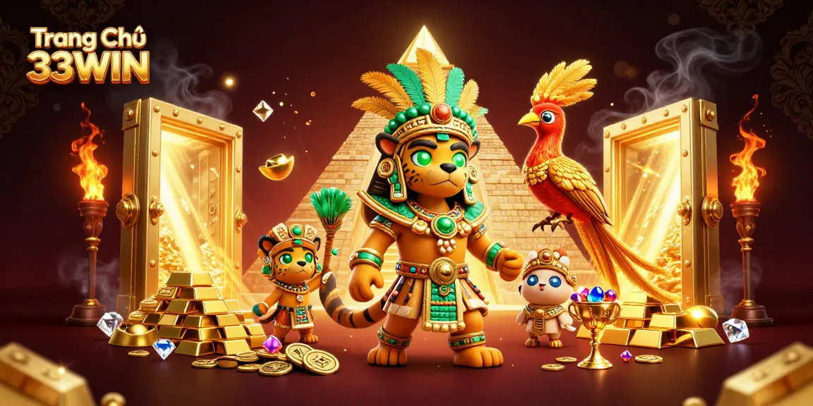 Experience dynamic play at Trang Chủ 33WIN with vibrant cash prizes, jewels, and gaming excitement!