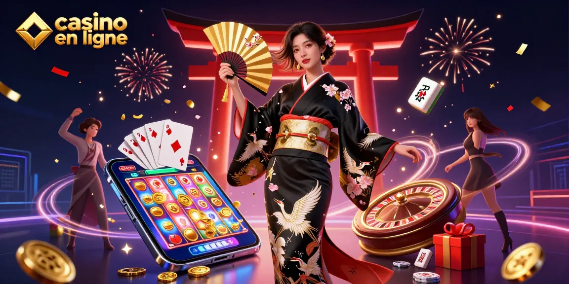 Jouez à des jeux passionnants au casino en ligne avec des machines à sous captivantes et des personnages dynamiques dans une scène vibrante.