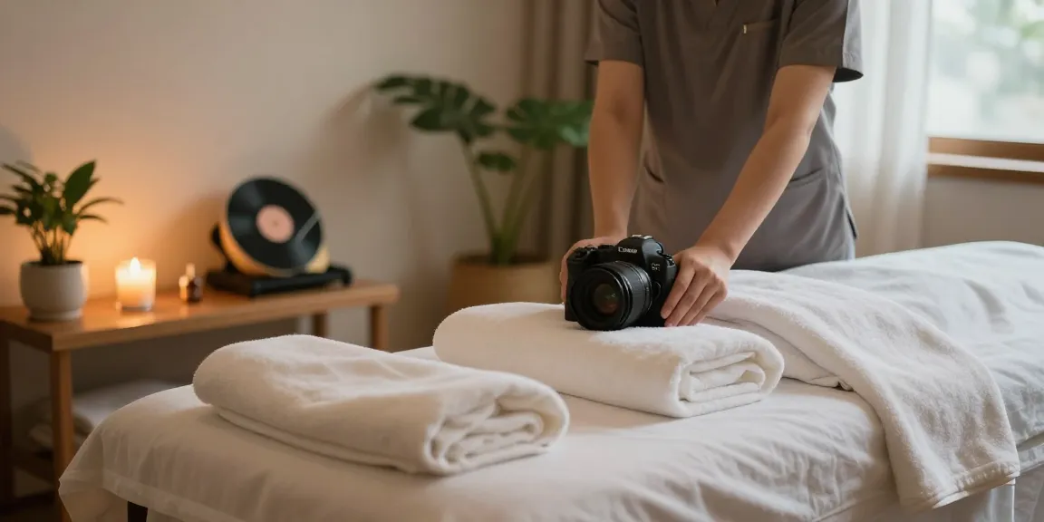 Experience exceptional 안양출장마사지 in a serene therapy room with relaxing ambiance and professional setup.
