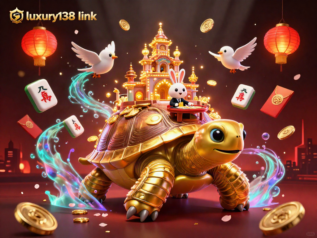 Menggali pengalaman kasino dengan luxury138 link, eranya slot dan mahjong dalam ilustrasi 3D yang kaya detail.