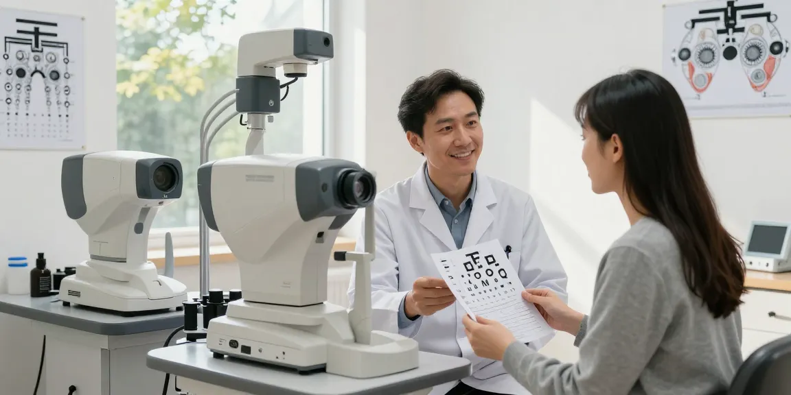 Consultation at SNU Eye Clinic showcasing personalized care for vision correction in Korea.