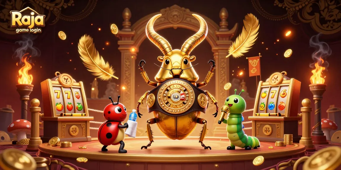Activate your gameplay with Raja game login featuring dynamic characters in a rich casino setting.