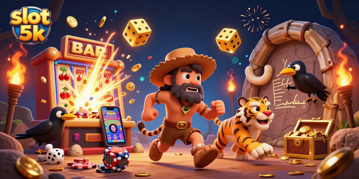 Experience thrilling gameplay at slot 5k with dynamic casino elements and richly detailed illustration.