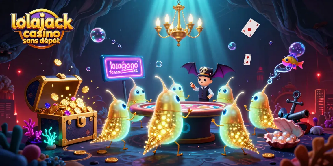 Illuminate your gaming experience at lolajack casino sans dépôt, where vibrant glowworms guide your fortune.