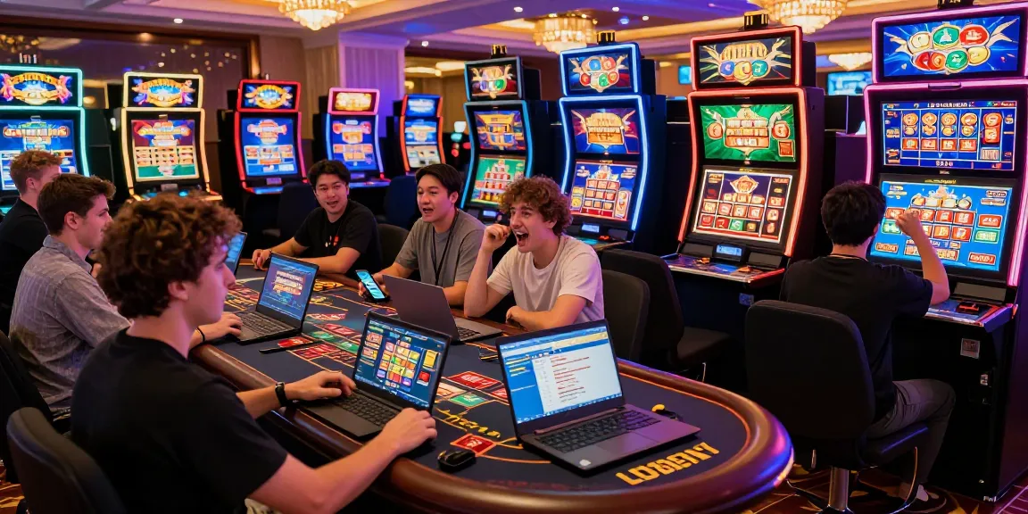 Experience the excitement of 鉅城娛樂 through diverse gaming with players enjoying classic and modern games in a vibrant online casino setting.