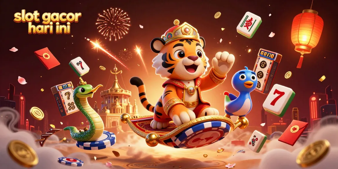 Menangkan permainan slot gacor hari ini dengan permainan menarik dan peluang lebih tinggi.
