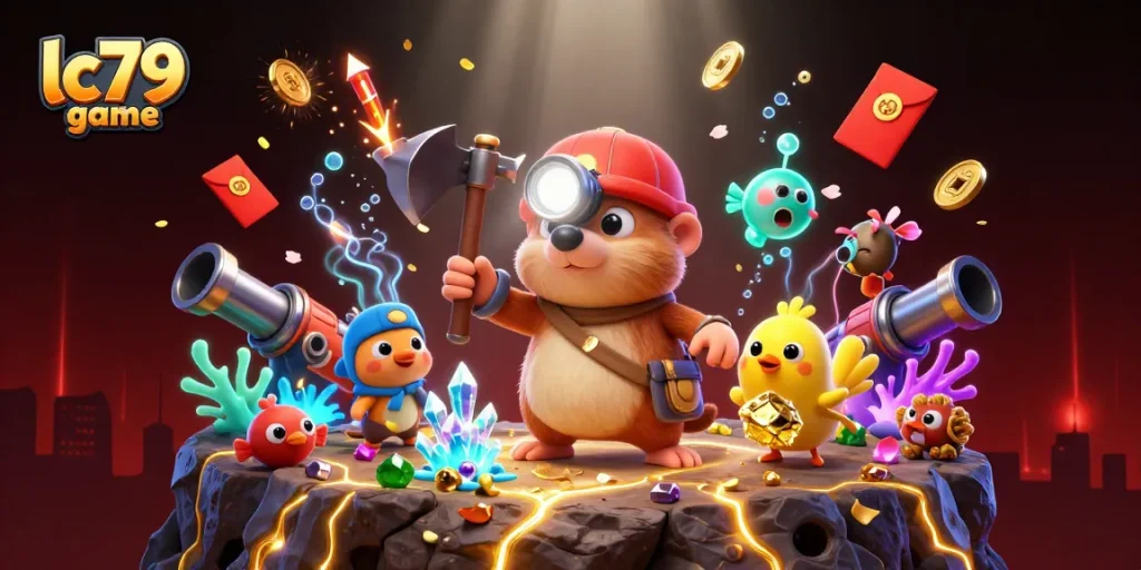 Trải nghiệm game bắn cá lc79 game với hình ảnh đồ họa 3D và hiệu ứng sống động.