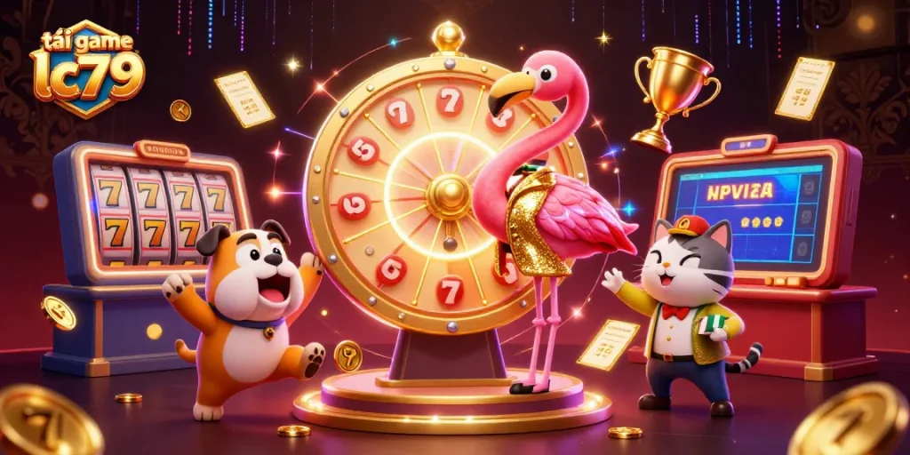 Chơi game với tải game lc79 và các phần thưởng hấp dẫn từ slot.