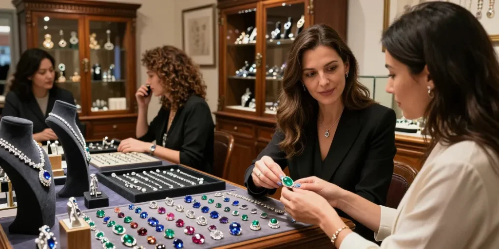 Shop for exquisite gemstones at https://www.mygemspot.com with expert guidance and a luxurious atmosphere.