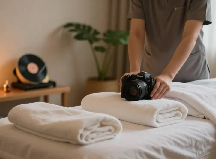 Experience exceptional 안양출장마사지 in a serene therapy room with relaxing ambiance and professional setup.