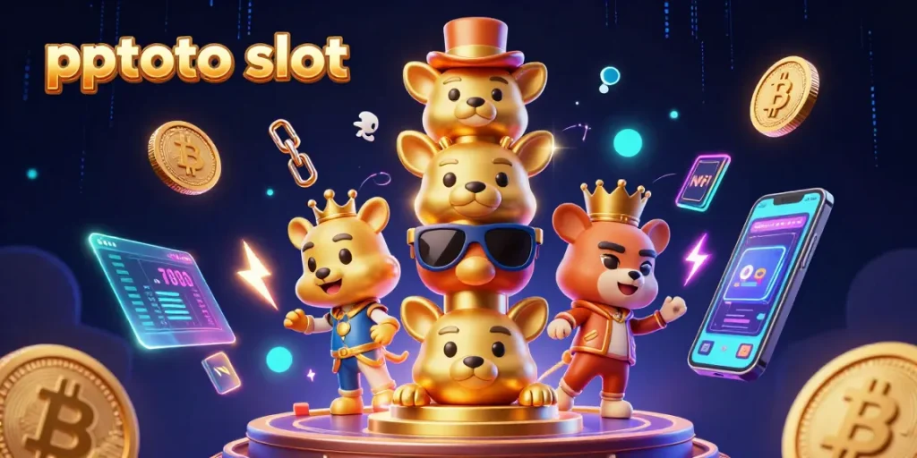 Mengakses permainan dengan pptoto slot melalui desain 3D yang menakjubkan dan elemen kasino.