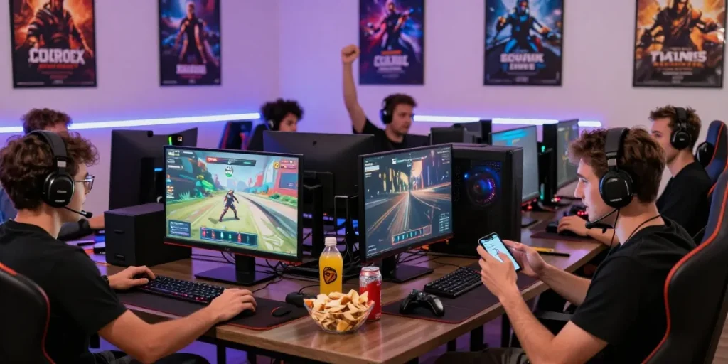 Pengalaman bermain di portal gaming resmi https://levitraps.com dengan gamer yang antusias dan suasana yang meriah.